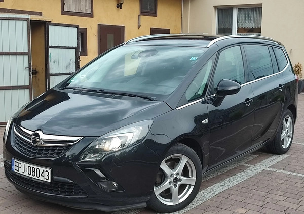 Opel Zafira cena 31500 przebieg: 225000, rok produkcji 2015 z Pajęczno małe 254